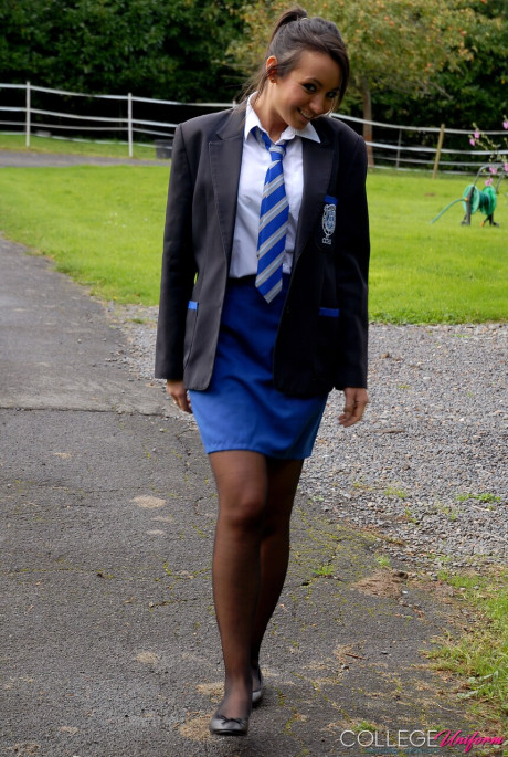 College Uniform starring Rachael B nude Pictures - #267191