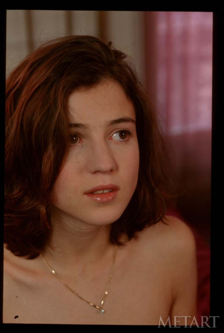 Charming young Roy Stuart's Amateur flaunts her tiny boobs during a charming striptease - #212333