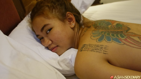 Petite asian whore girl broad Oay loves POV hardcore sex with a well-endowed husband BF lover - #202889