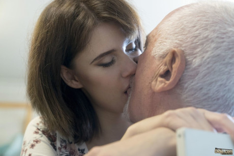 Cute teen Lexy Gold takes an cougar meat for breakfast on the table - #216264