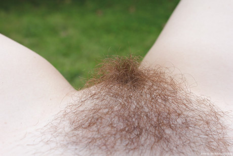 Chubby ginger babe stripping and exposing her silky pussy outdoor - #68586