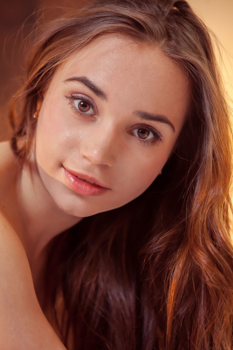 Stunning young Messiah strips slowly and teases with her delicious behind - #266448