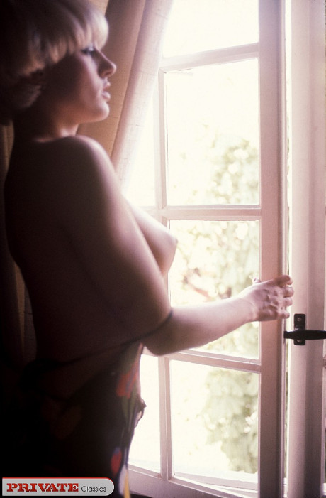 Filthy retro pornstars unveil their naked bodies indoors and outside - #9111