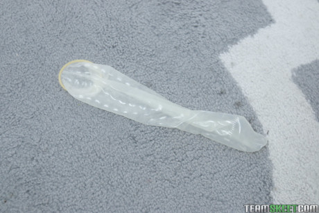 Busty blue-eyed doll Ashly Anderson bounces on a stiff cock in the bedroom - #196975