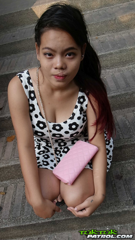 Amateur Thai whore GF girl Wa exposes her mesmerizing boobs and gets rammed - #2233