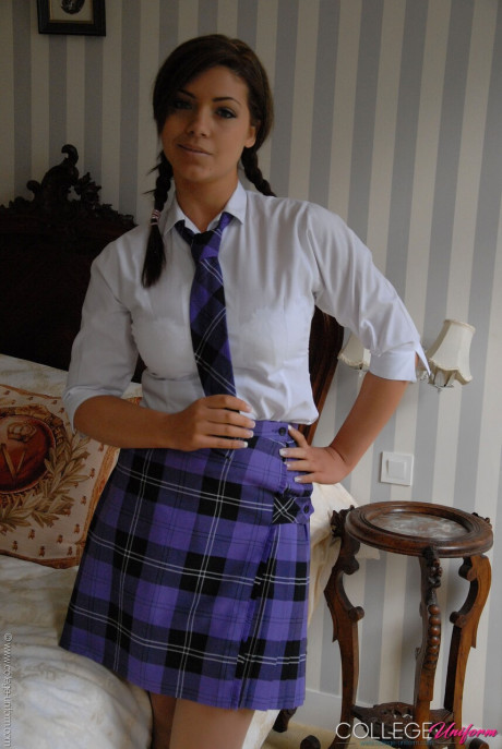 College Uniform starring Samantha Buxton Porn Pictures - #247542