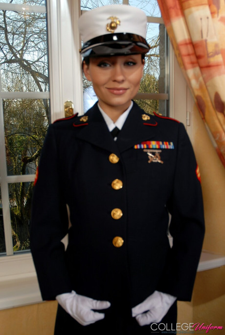 College Uniform performed by Carla Brown XXX Photos - #240330