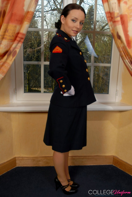 College Uniform performed by Carla Brown XXX Photos - #240335