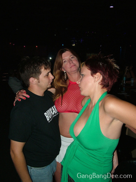 Older broad Dee Delmar has lesbian relations at a swinger's club - #209323