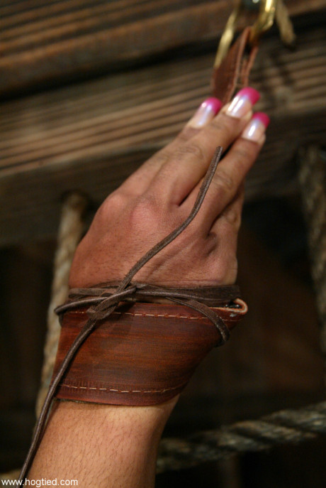 Bond black with a massive butt Sydnee Capri gets whipped and toyed from butt - #214573