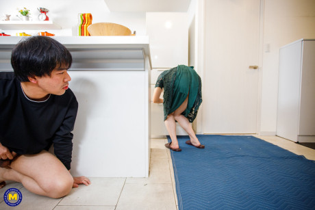 Beautiful Japanese ex-wife Yuki Kozakura gets stripped & slammed by a dude - #22133