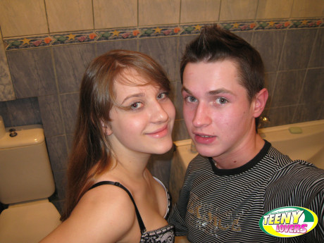 Amateur meat dude Angela loses her lingerie and gets dicked in the bathroom - #97325
