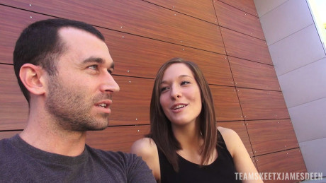Stunning teenie Molly Manson gets pulled by her hair & boned by James Deen #6003