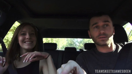 Stunning teenie Molly Manson gets pulled by her hair & boned by James Deen - #108393