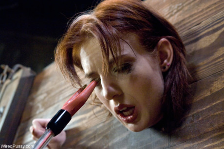 Redheaded slave Riley Shy gets dominated & spanked by Princess Donna Dolore - #41955