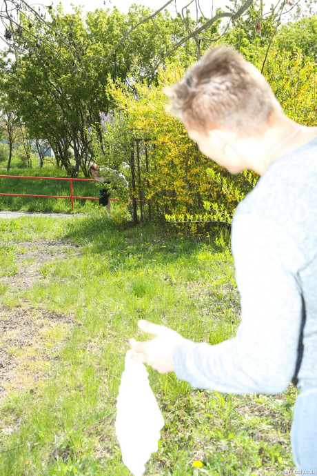 Brunette Anabelle gives a blowjob & titjob before fucking a stiff schlong - #192420