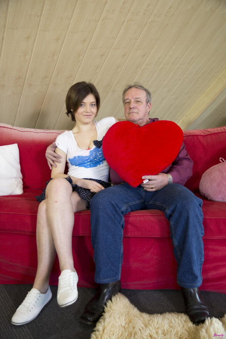 Horny Ukrainian teen with massive tits Veronica Morre gets sexed by a grandpa - #171415