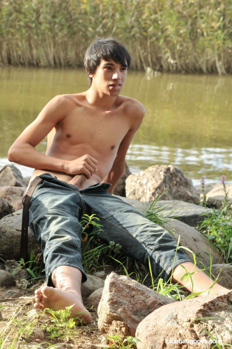 Passionate twinks having bare anal sex in an outdoor debauchery - #58637