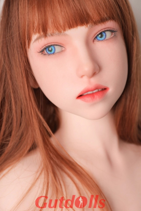 Gorgeous cute sex doll with blue eyes strips nude while showing off her pretty yummy tits - #32104