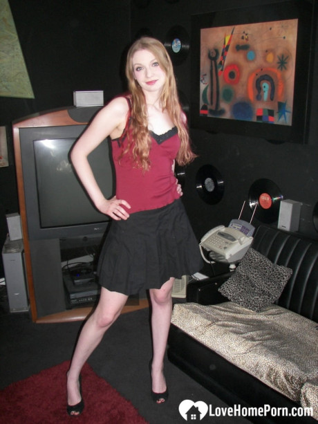 Amateur blondie and her hot GF undress and taste each other's meat - #20042