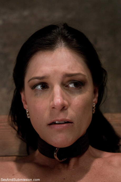 Dark haired whore woman India Summer gets a mouthful of sperm after sex in vault - #215157