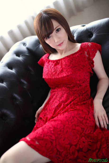 Lovely asian skank girl broad Mika Sumire shows her titties and gets rammed on a bed - #116411