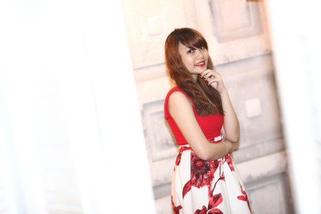 Adorable asian girl GF chick Autumn posing in her gorgeous dresses in a compilation - #130675