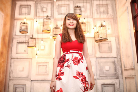 Adorable asian girl GF chick Autumn posing in her gorgeous dresses in a compilation - #130676