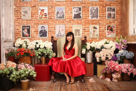 Adorable asian girl GF chick Autumn posing in her gorgeous dresses in a compilation - #130686