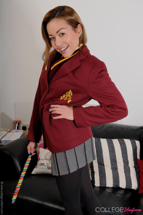 College Uniform starring Lily undressed Gallery - #80284