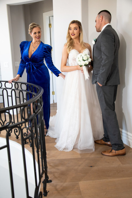 Cheating bride Anny Aurora gets caught having lesbian sex with her stepmom - #152205