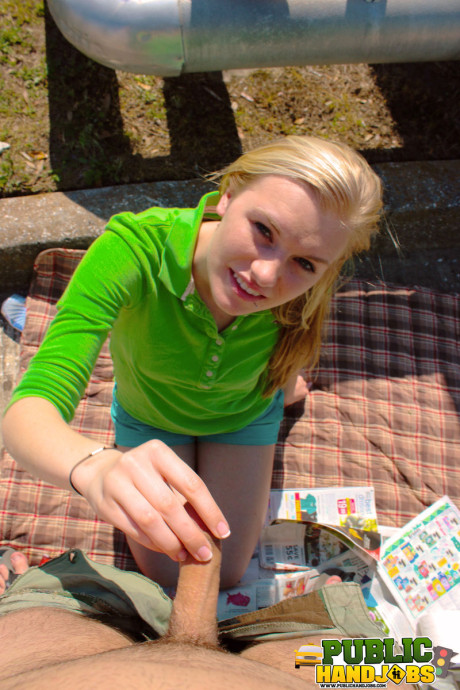 Dirty teens Raquel Roper and Jessie young teen undress a guy and jack him off - #217225