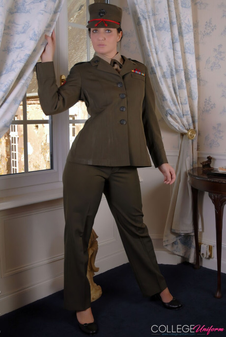 College Uniform performed by Sammie B nude XXX - #131939