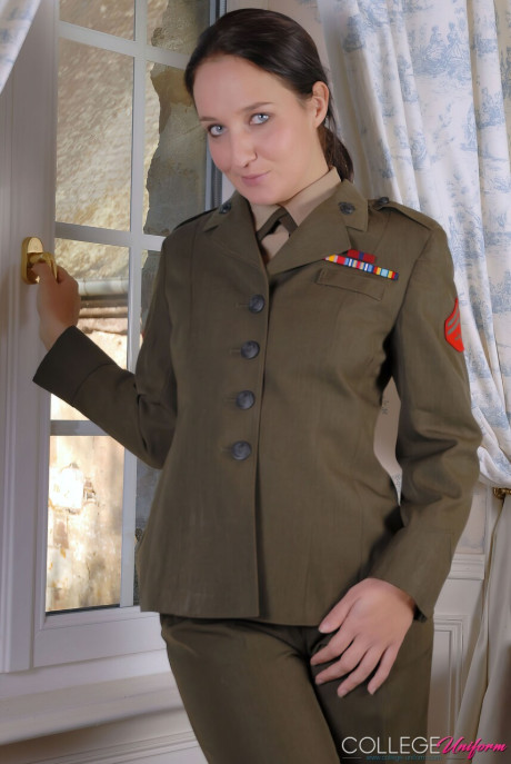 College Uniform performed by Sammie B nude XXX #7275
