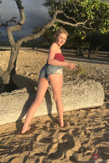 Saucy yellow-haired Melody Marks displays her melons and monstrous ass in a compilation - #118392