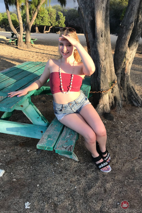 Saucy yellow-haired Melody Marks displays her melons and monstrous ass in a compilation - #118394