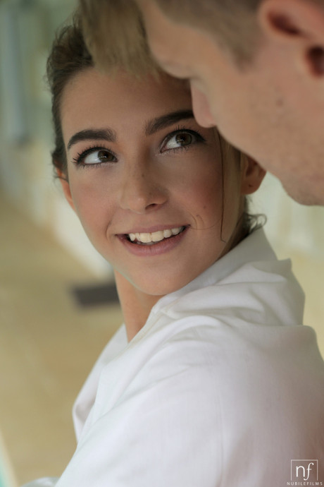 Beautiful teen Tera Link gets her yummy cunt licked out, boned & spunked #14020