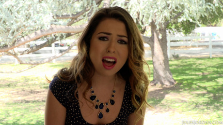 Pornstar Melissa Moore swallows wide balls and takes enormous spunk load on her face - #193861