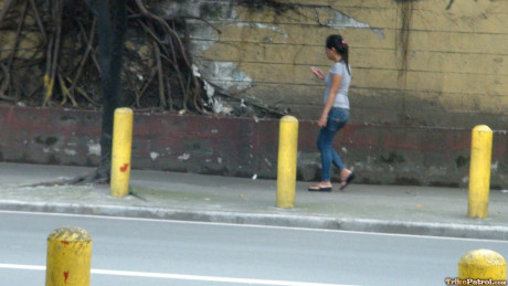 Asian babe Mercy Elad shows off her enormous ass & her shaved twat - #233223