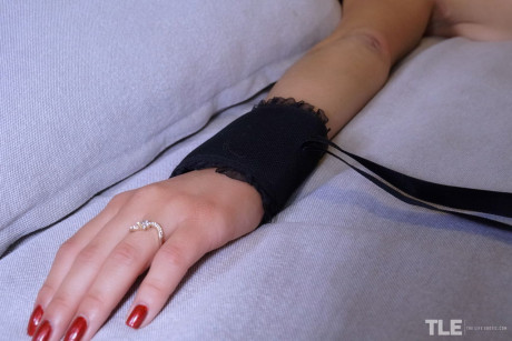 Young whores Romi & Clara S use hot candle wax during a bout of lezdom sex - #191209