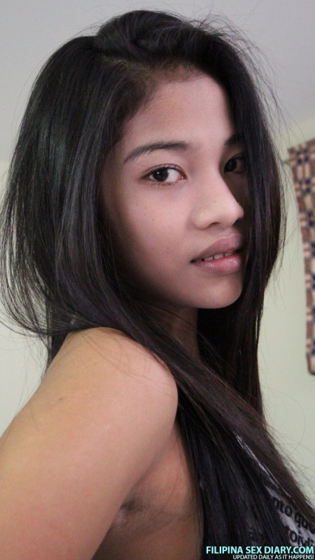 Petite Filipina girlfriend Ann gets her gorgeous lovely mouth and bushy snatch slammed - #128468