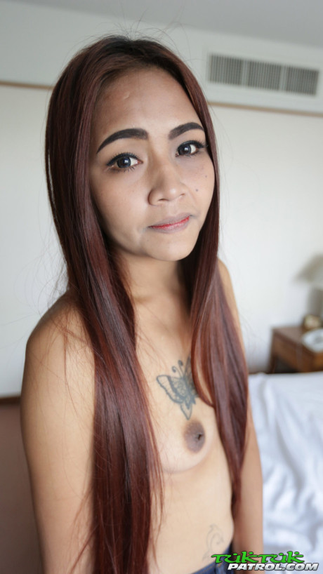 Fine chinese babe Bell strips undressed & fucks in missionary & doggystyle positions - #214465