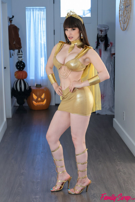 Swingers Lexi Luna and Madison Wilde have Halloween sex with each other's husband boyfriend stud - #286494