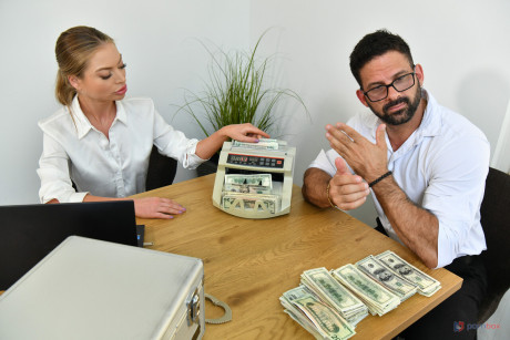 Alexa Flexy gets banged by Lorenzo Viota & his assistant Dina Joy in a 3some - #277634
