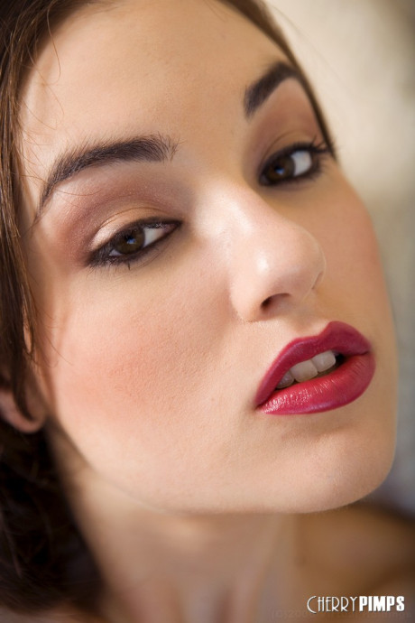 American sinner Sasha Grey undressing and toying her lovely love hole - #47312