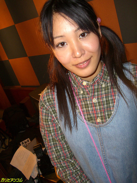 Asian teen with pigtails Tomo gets her bushy muff stuffed by an older stud - #57567