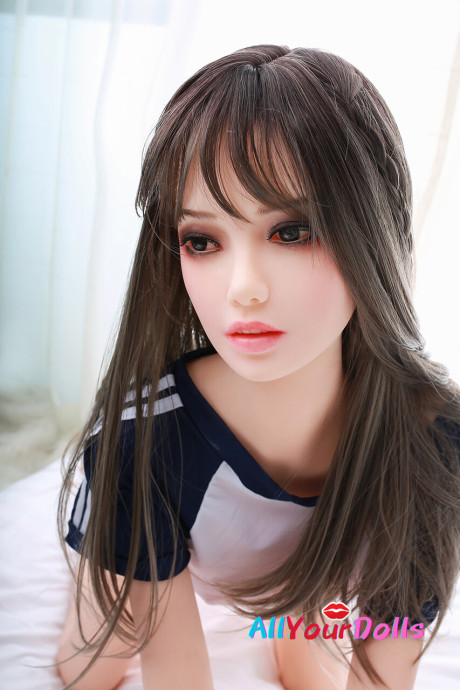 Realistic sex doll changes her hair colouring before getting completely undressed - #300140