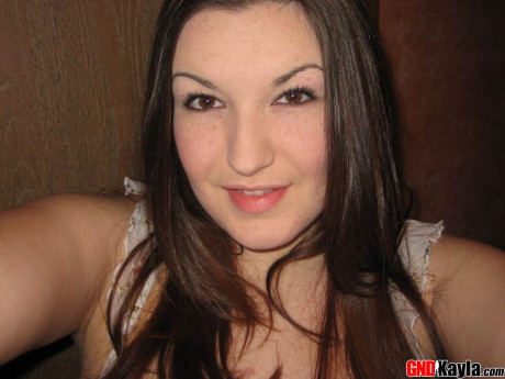 Young teen amateur uncovers her great boobies while taking self shots in a mirror - #50309