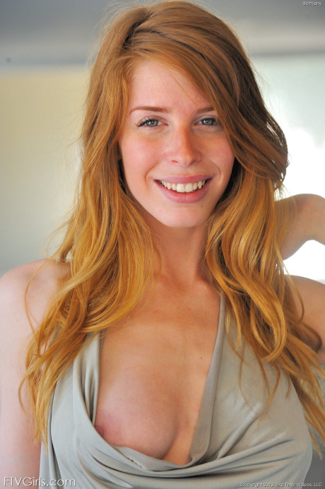 Hot girl Bethany drops her dress and poses naked in public - #316967